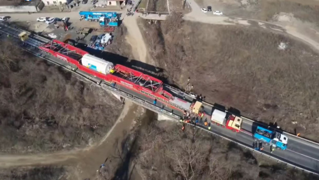 Noi transporturi agabaritice pentru Termocentrala Mintia