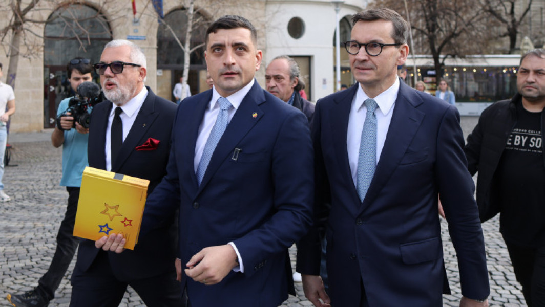 George Simion, candidatul AUR la alegerile prezidențiale din 2025