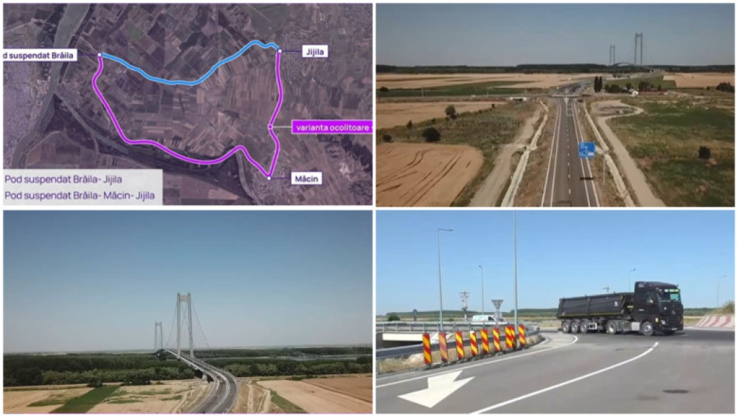 Video „Am așteptat doi ani ca să trecem”. Podul de la Brăila a fost deschis complet, după cinci reasfaltări și o decizie finală în instanță